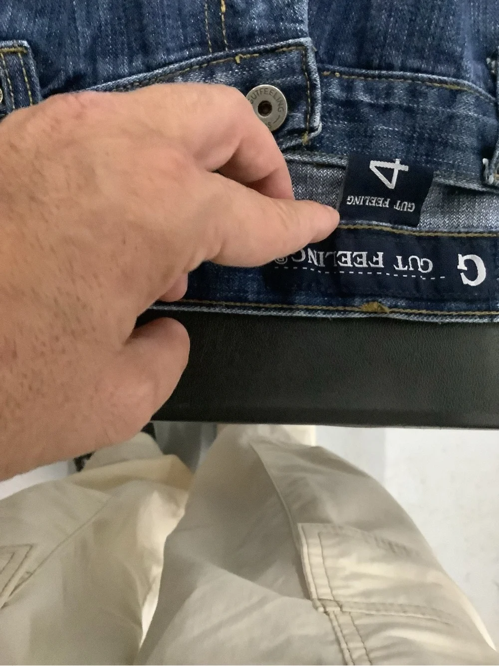 Gut feeling Men’s Indigo Relaxed Jeans
